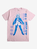 My Hero Academia All Might Pastel Pink T-Shirt | Trending Graphic Tee For Fans