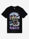 Demon Slayer Kimetsu No Yaiba Giyu & Tanjiro T-Shirt | Trending Graphic Tee For Fans
