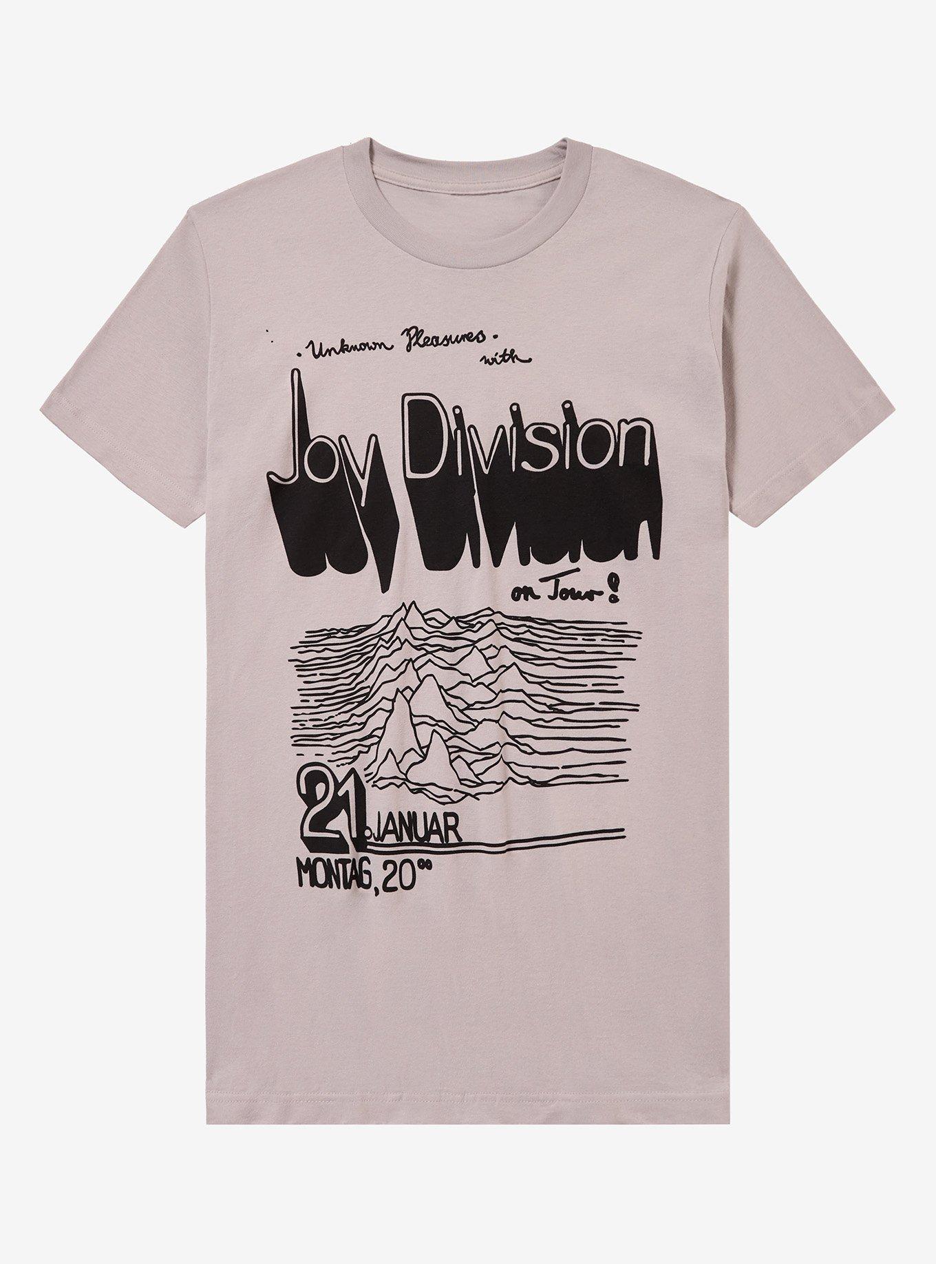 Joy Division Unknown Pleasures German Concert T-Shirt | Trending Graphic Tee For Fans