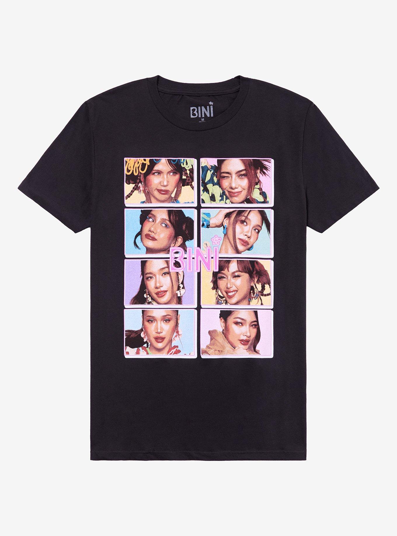 BINI Portrait Grid T-Shirt | Trending Graphic Tee For Fans