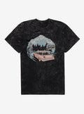 IT Welcome To Derry Now Entering Derry Mineral Wash T-Shirt | Trending Graphic Tee For Fans