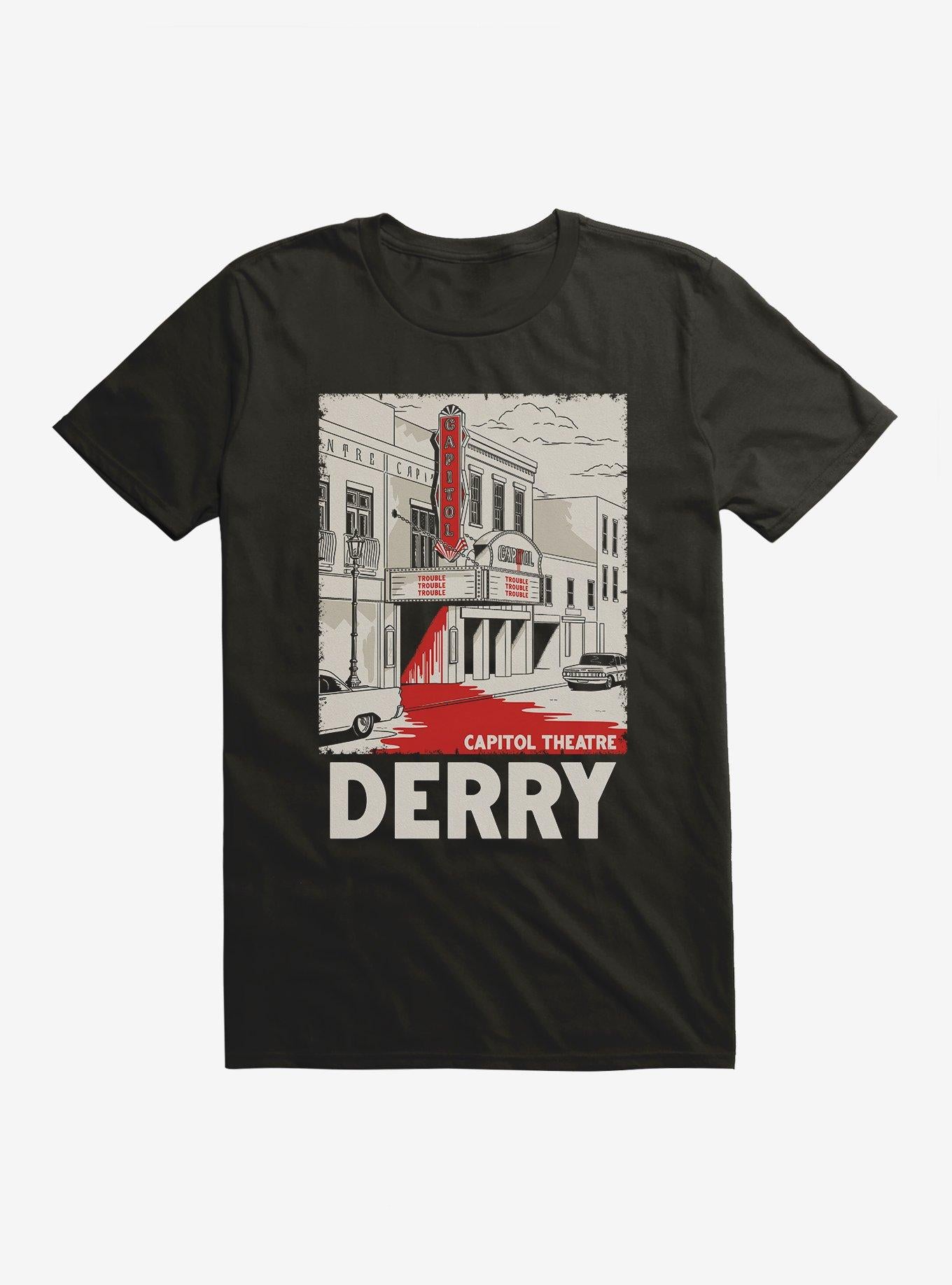 IT Welcome To Derry Capitol Theatre Derry T-Shirt | Trending Graphic Tee For Fans