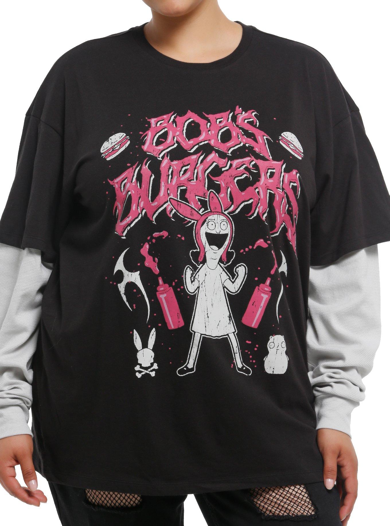 Bob's Burgers Louise Twofer Long-Sleeve Plus Size T-Shirt | Trending Graphic Tee For Fans