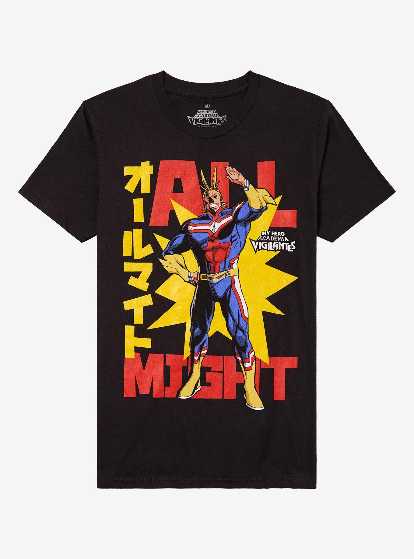 My Hero Academia Vigilantes All Might Portrait T-Shirt | Trending Graphic Tee For Fans