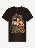 Dandadan Okarun & Momo Tattoo Art T-Shirt | Trending Graphic Tee For Fans