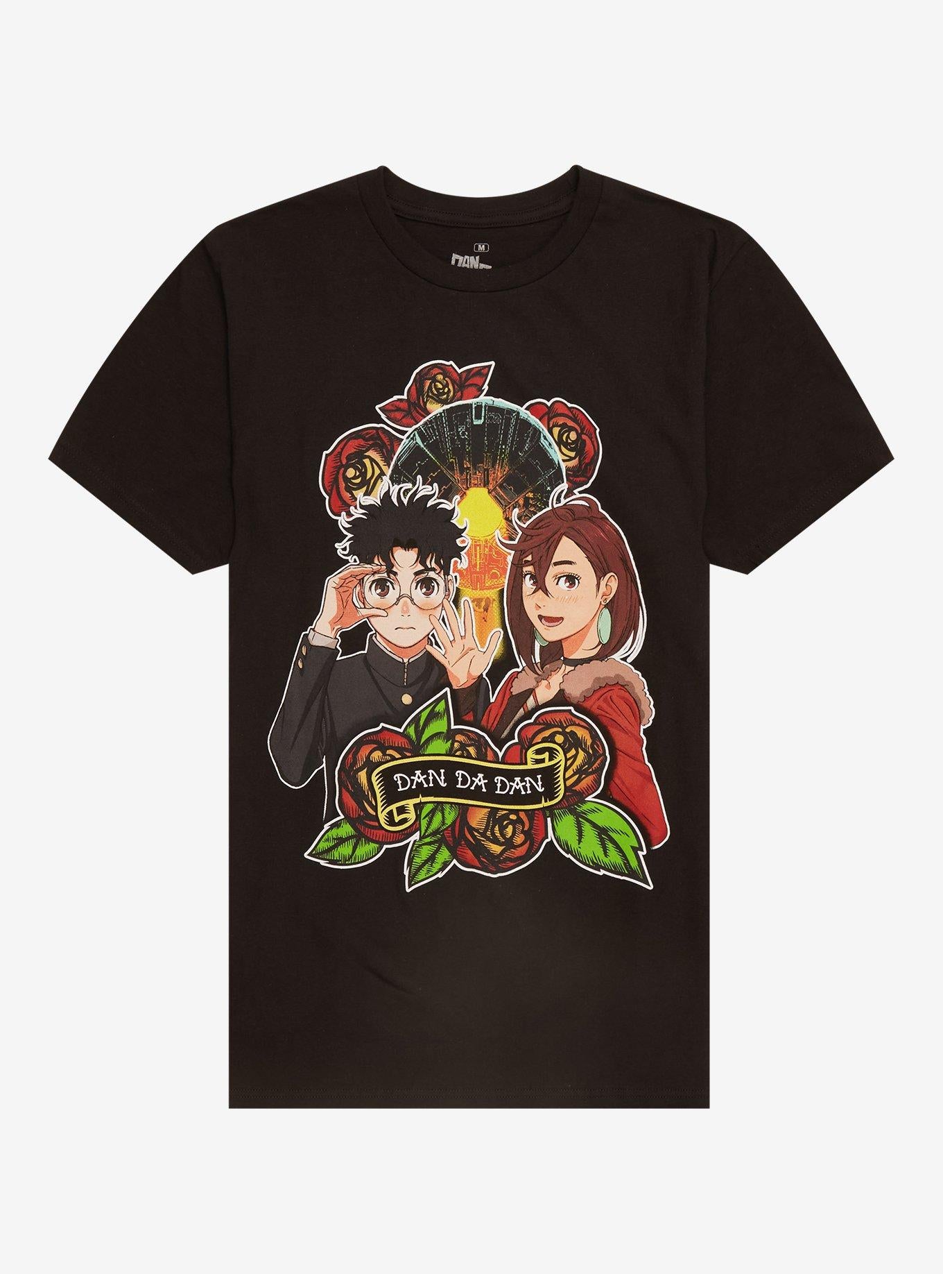 Dandadan Okarun & Momo Tattoo Art T-Shirt | Trending Graphic Tee For Fans
