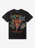 Dungeons & Dragons Tiamat Dragon Dark Wash T-Shirt | Trending Graphic Tee For Fans