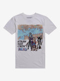 One Piece Straw Hat Crew Grand Line Map T-Shirt | Trending Graphic Tee For Fans