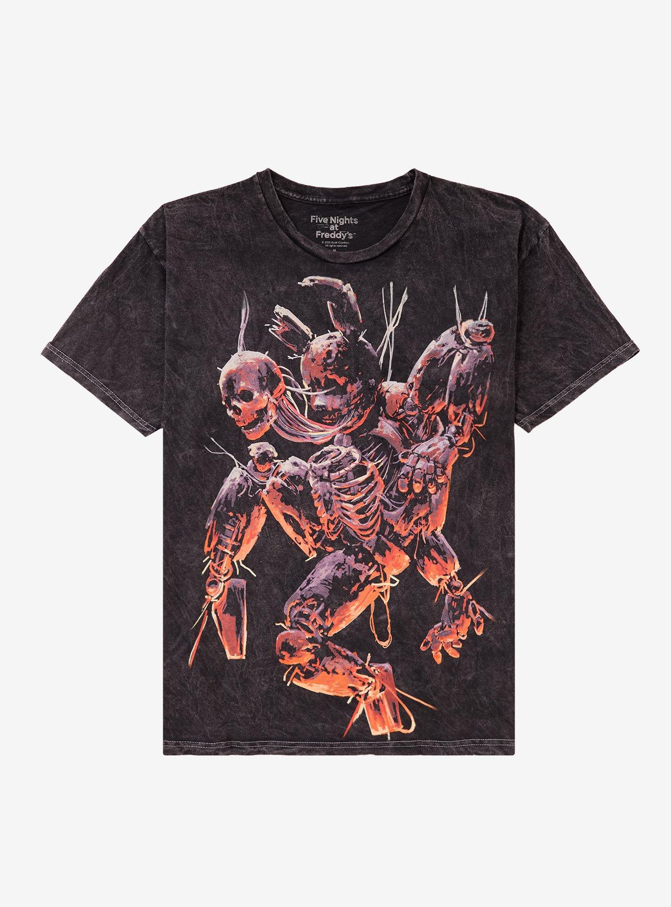 Five Nights At Freddy's Springtrap Mineral-Wash T-Shirt | Trending Graphic Tee For Fans