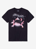 Emo Axolotl By Goodie Two Sleeves T-Shirt | Trending Graphic Tee For Fans