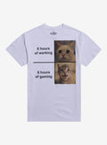 8 Hour Cat By Goodie Two Sleeves T-Shirt | Trending Graphic Tee For Fans