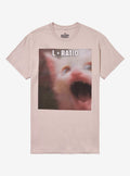 Cat L Ratio By Goodie Two Sleeves T-Shirt | Trending Graphic Tee For Fans