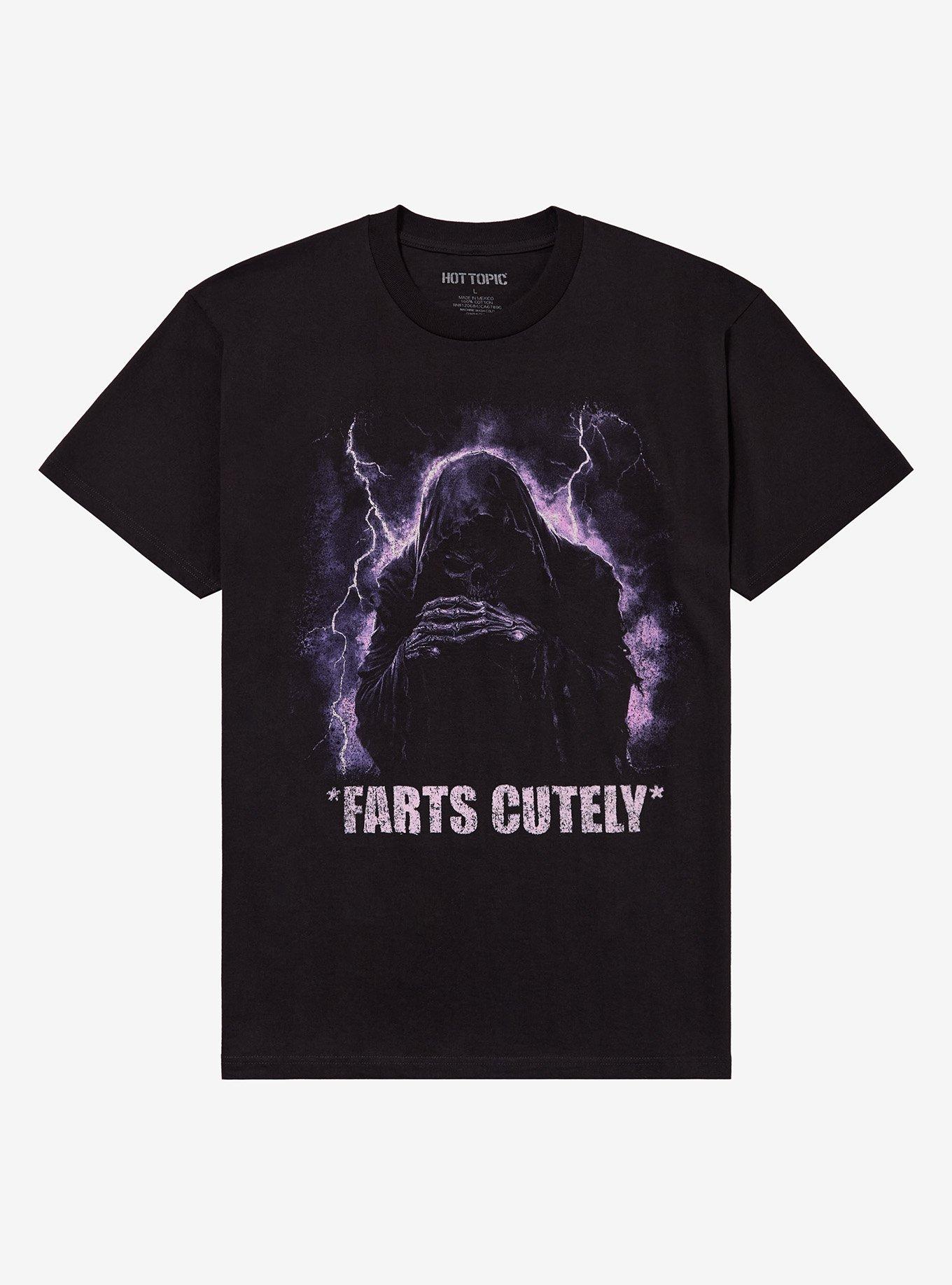 Skeleton Reaper Cute Fart T-Shirt | Trending Graphic Tee For Fans