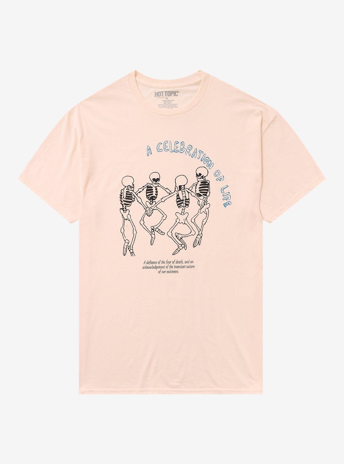 Disney The Skeleton Dance Celebration Of Life T-Shirt | Trending Graphic Tee For Fans
