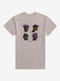 Gorillaz Demon Days Album Cover Grid T-Shirt | Trending Graphic Tee For Fans