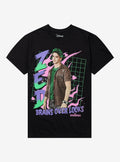Zombies Zed Portrait T-Shirt | Trending Graphic Tee For Fans