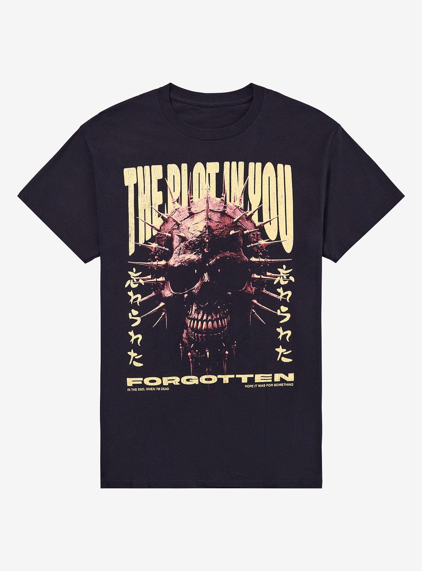 The Plot In You Spiked Skull T-Shirt | Trending Graphic Tee For Fans