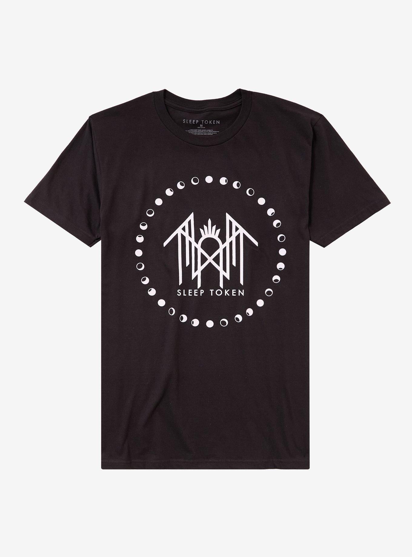 Sleep Token Moon Phases Logo T-Shirt | Trending Graphic Tee For Fans