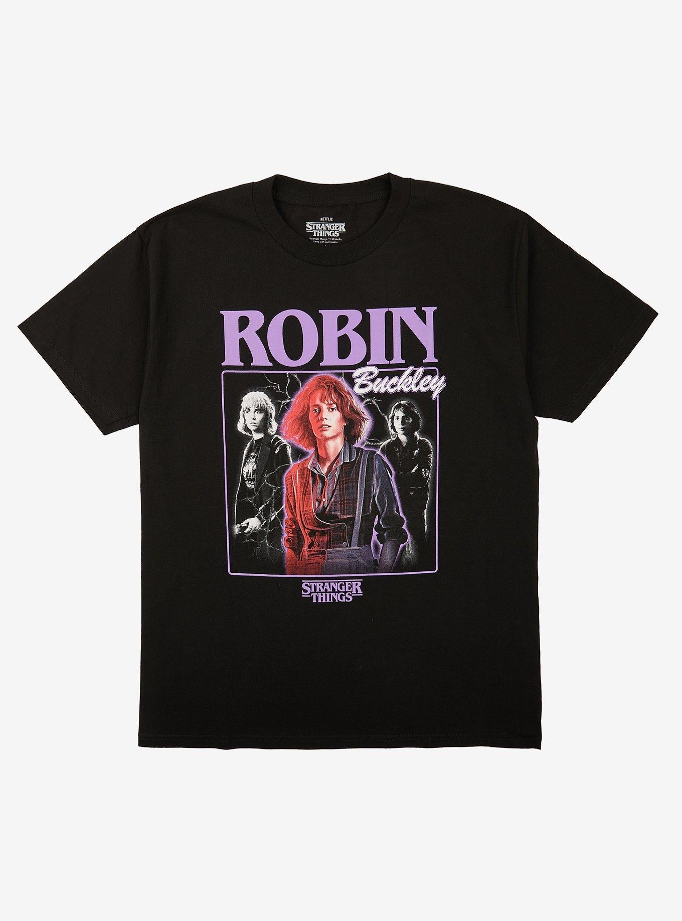 Stranger Things Robin Collage T-Shirt | Trending Graphic Tee For Fans