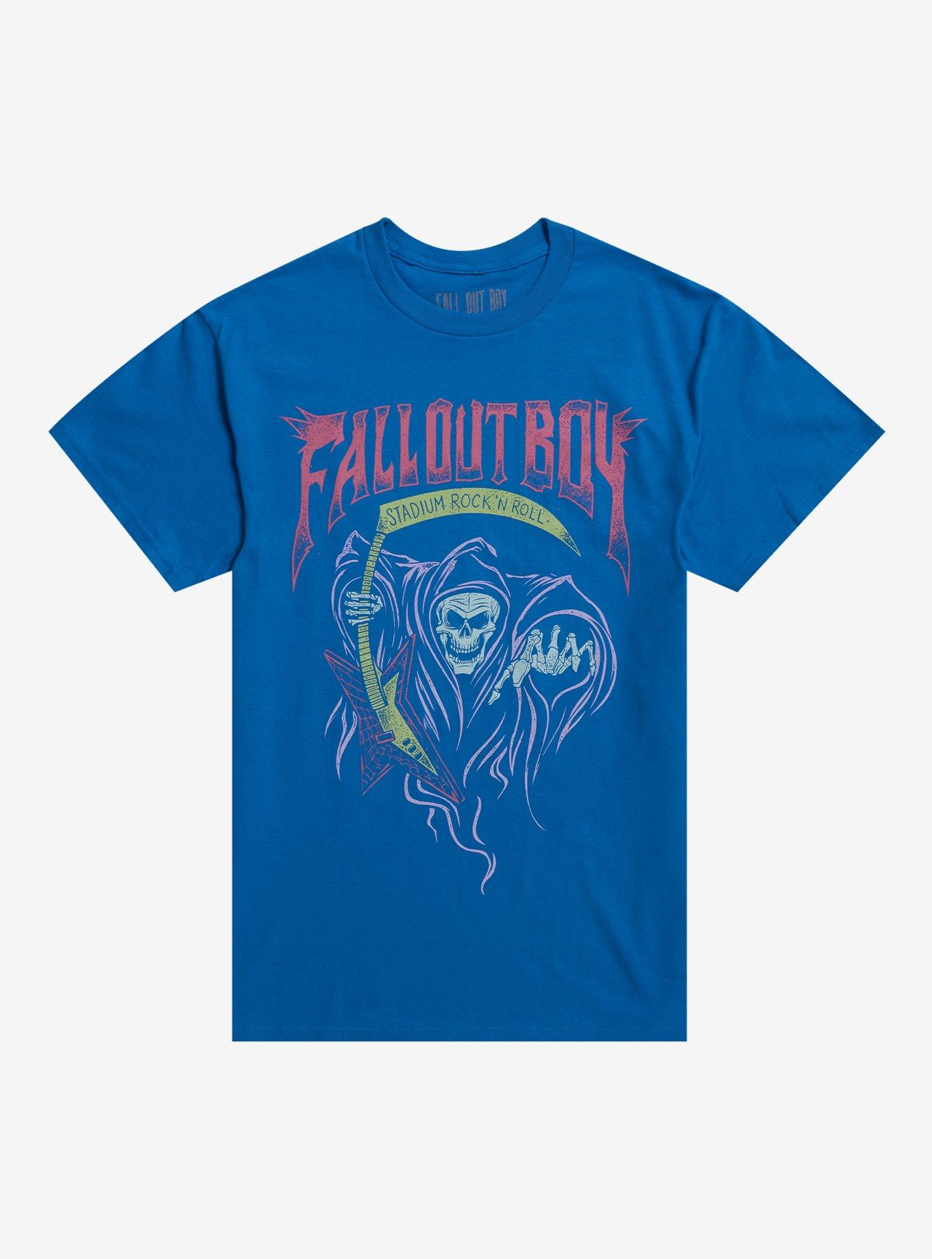 Fall Out Boy Stadium Rock Reaper T-Shirt | Trending Graphic Tee For Fans