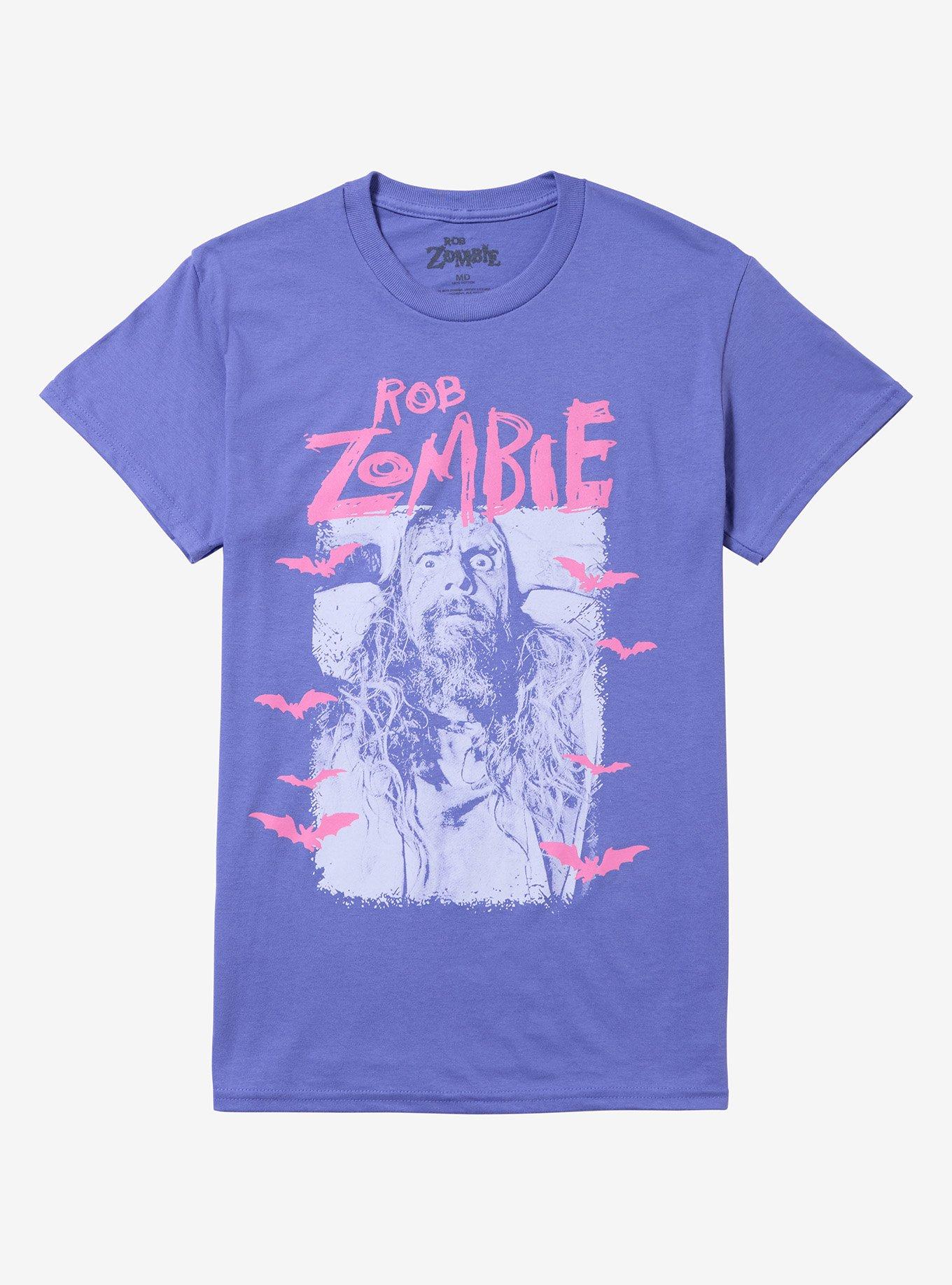 Rob Zombie Pastel T-Shirt | Trending Graphic Tee For Fans