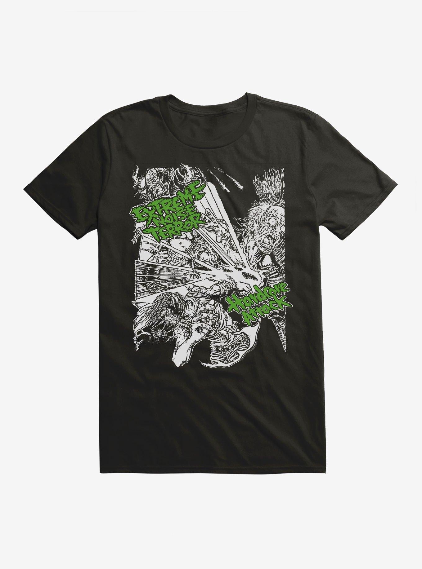 Extreme Noise Terror Hardcore Attack T-Shirt | Trending Graphic Tee For Fans