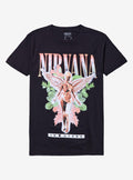 Nirvana In Utero Angel Flowers T-Shirt | Trending Graphic Tee For Fans