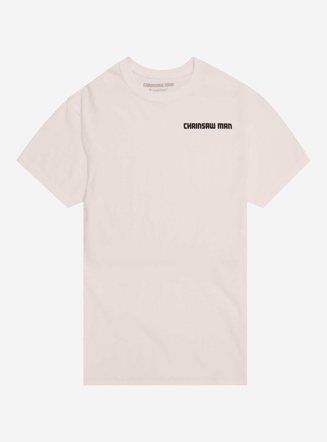 Chainsaw Man Pochita Hug Double-Sided T-Shirt | Trending Graphic Tee For Fans