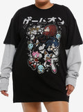 Sonic The Hedgehog Characters Twofer Dress Plus Size T-Shirt | Trending Graphic Tee For Fans
