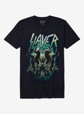 Slayer Double Horned Demon Skull T-Shirt | Trending Graphic Tee For Fans