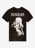 Neon Genesis Evangelion Asuka Black & White T-Shirt | Trending Graphic Tee For Fans