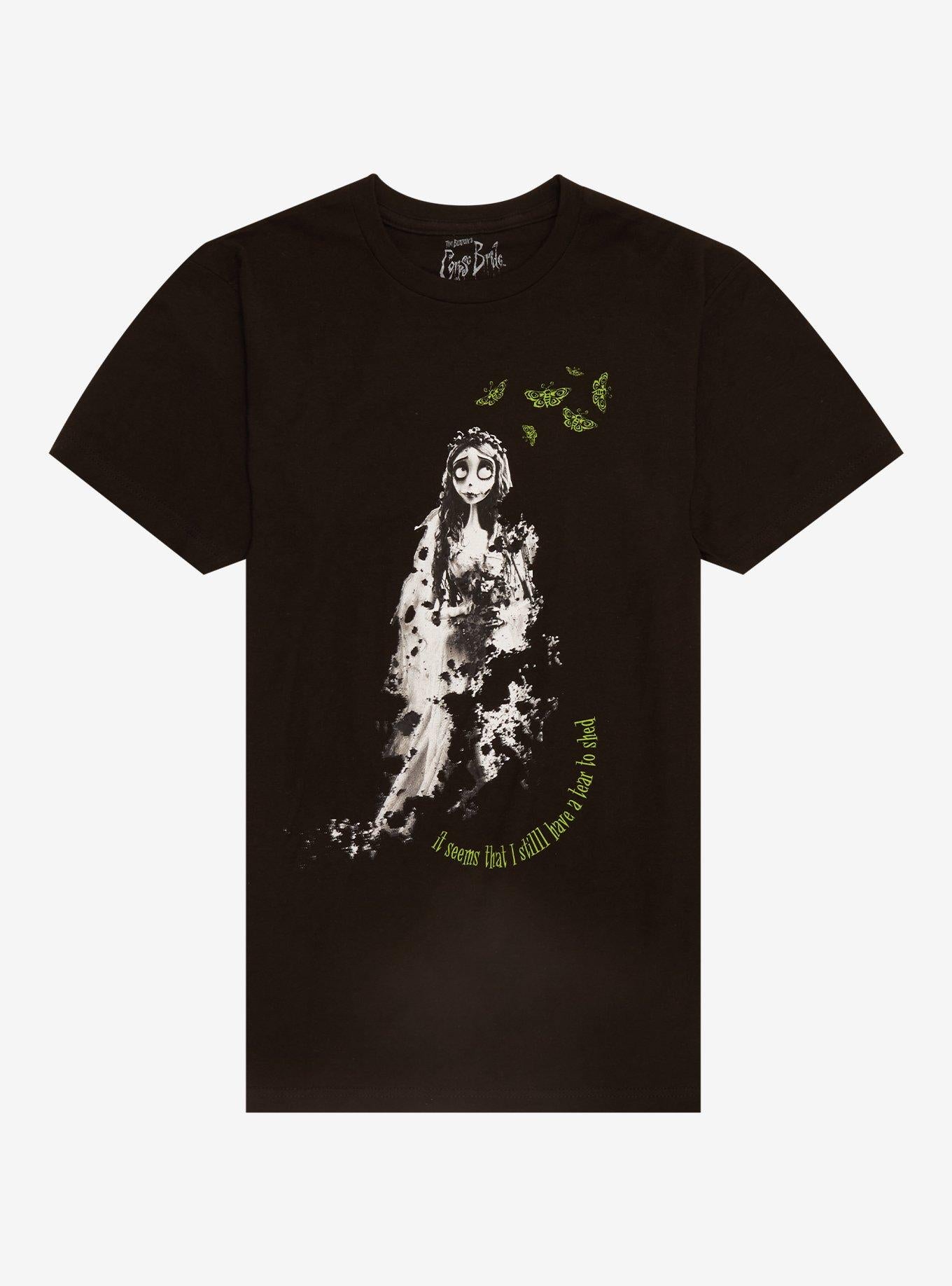 Corpse Bride Emily Tear To Shed T-Shirt | Trending Graphic Tee For Fans