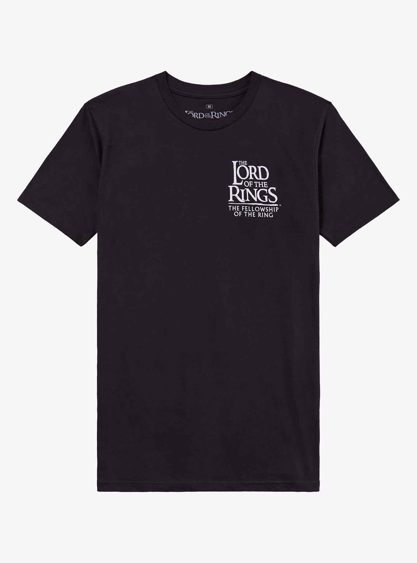 The Lord Of The Rings Weapons Two-Sided T-Shirt | Trending Graphic Tee For Fans
