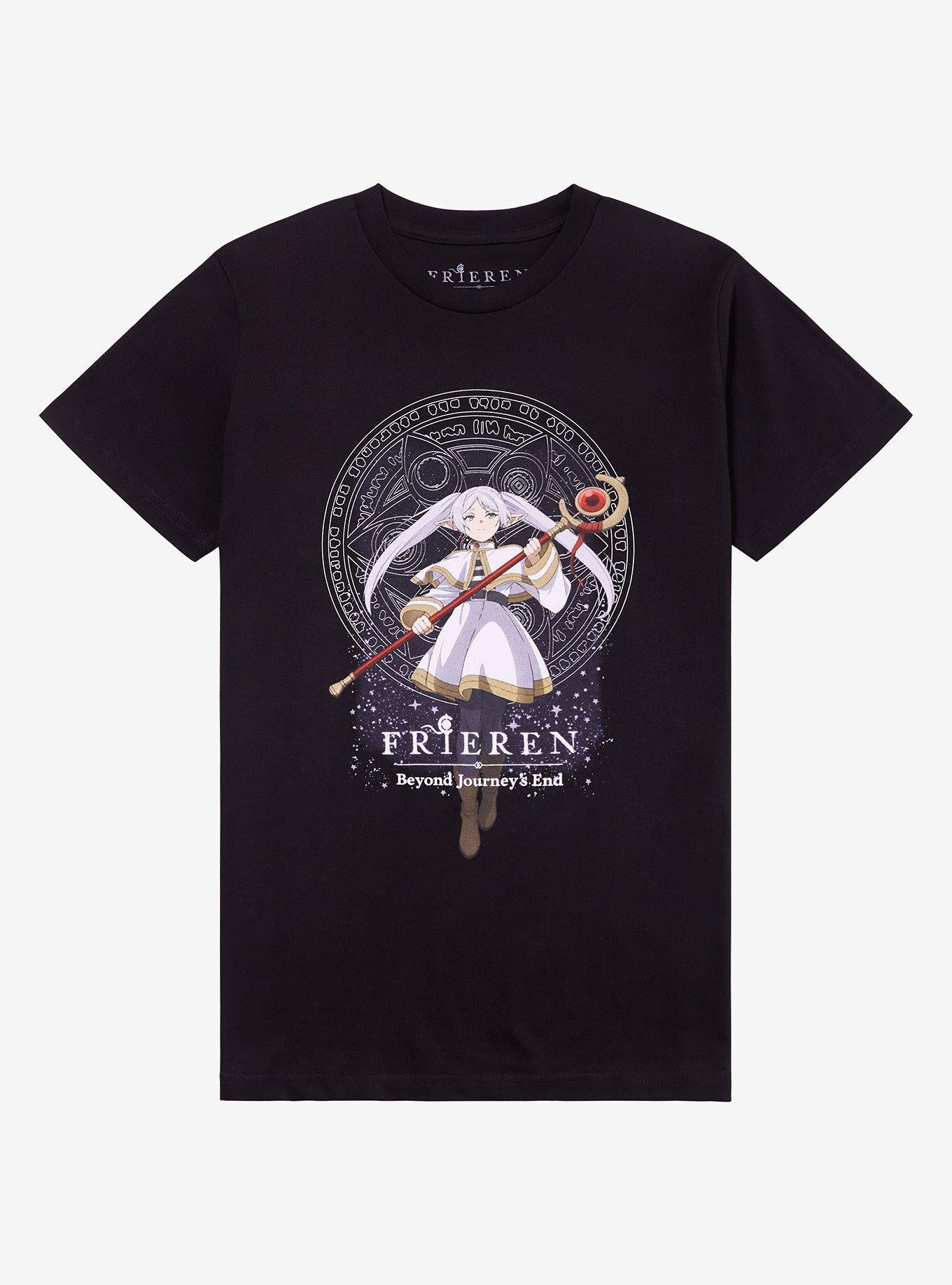 Frieren Beyond Journey's End Spell T-Shirt | Trending Graphic Tee For Fans