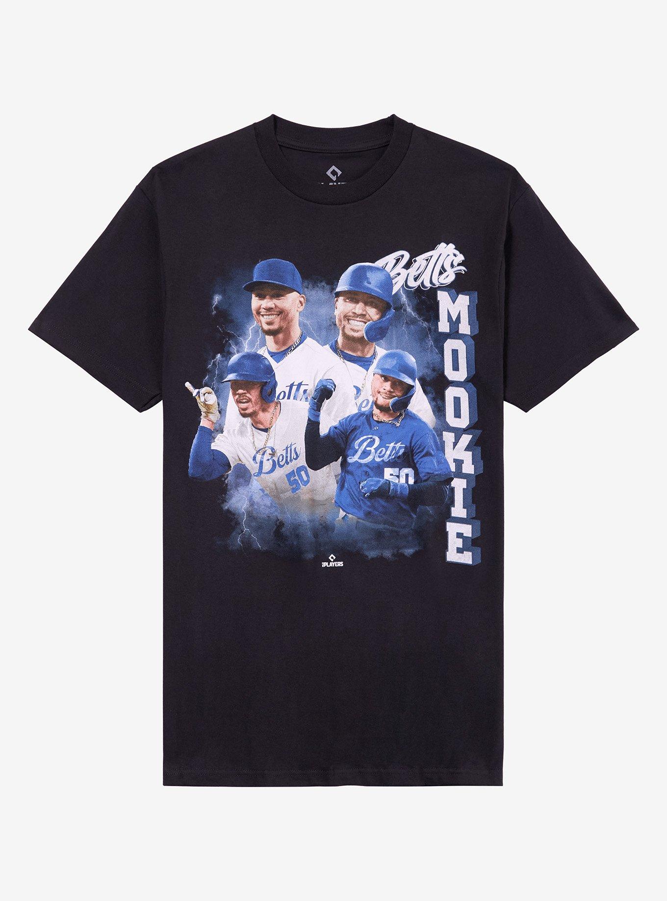 Los Angeles Dodgers Mookie Betts Collage T-Shirt | Trending Graphic Tee For Fans