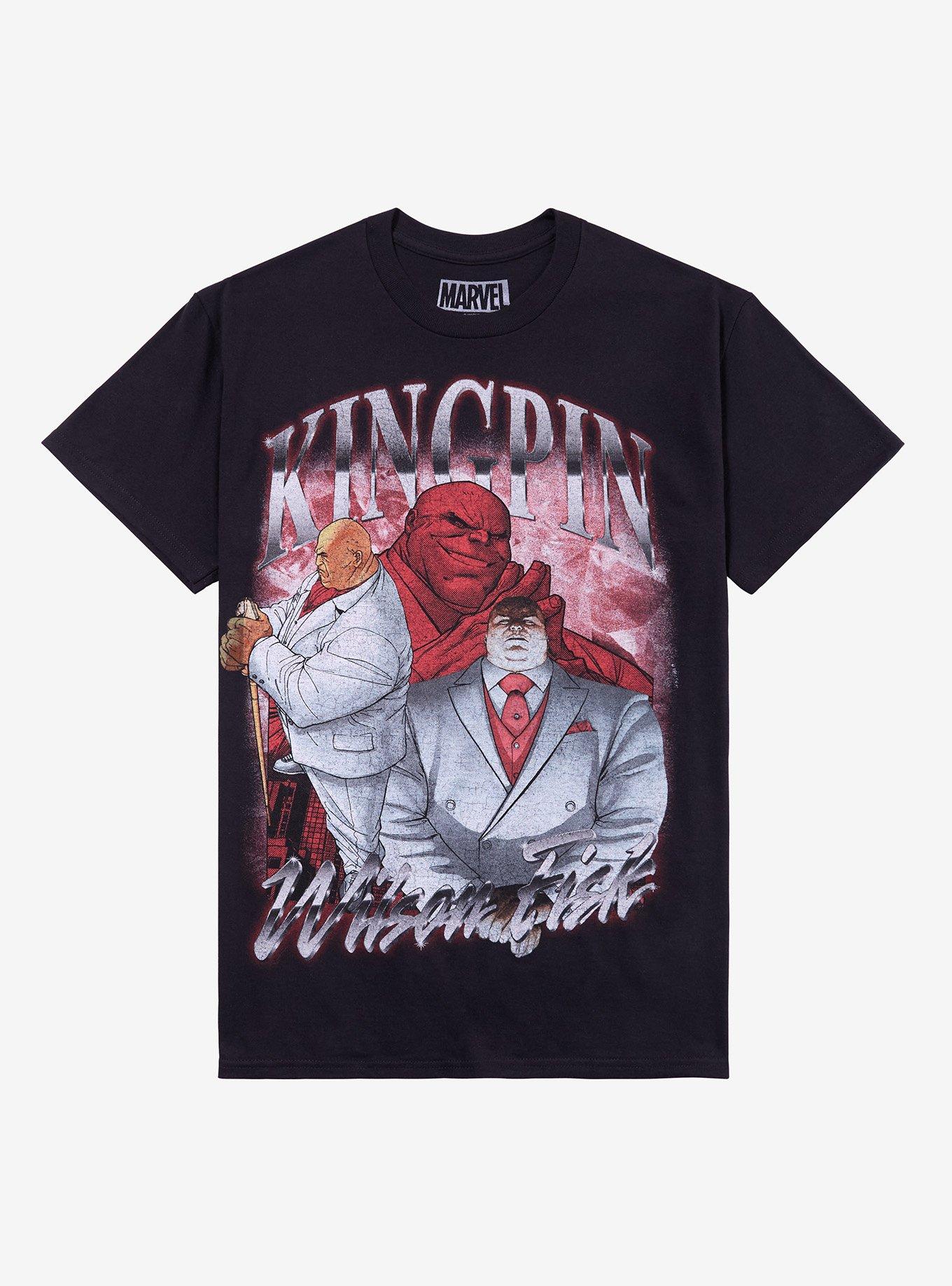 Marvel Daredevil Kingpin Collage T-Shirt | Trending Graphic Tee For Fans