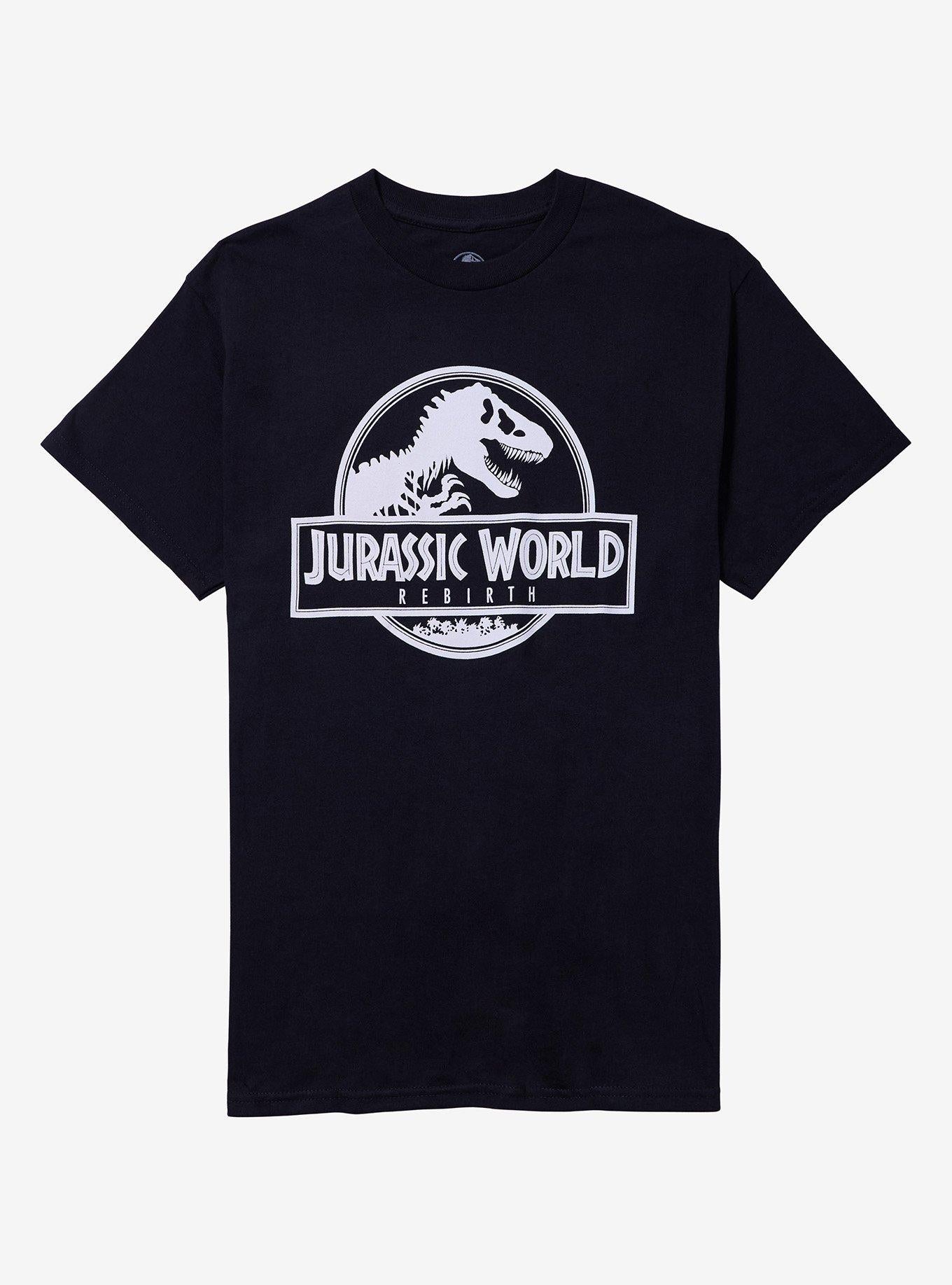 Jurassic World Rebirth Logo T-Shirt | Trending Graphic Tee For Fans