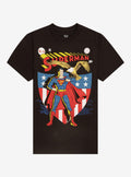 DC Comics Superman American Shield T-Shirt | Trending Graphic Tee For Fans