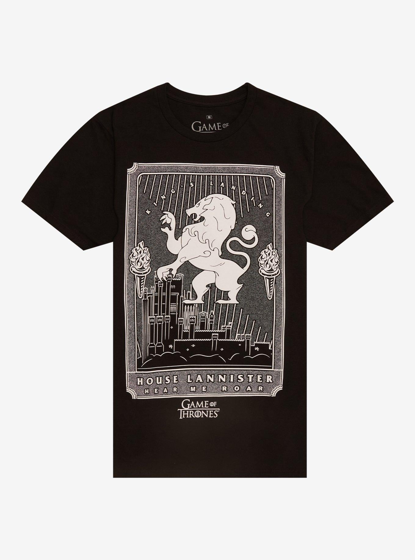 Game Of Thrones House Lannister Tarot Card T-Shirt | Trending Graphic Tee For Fans
