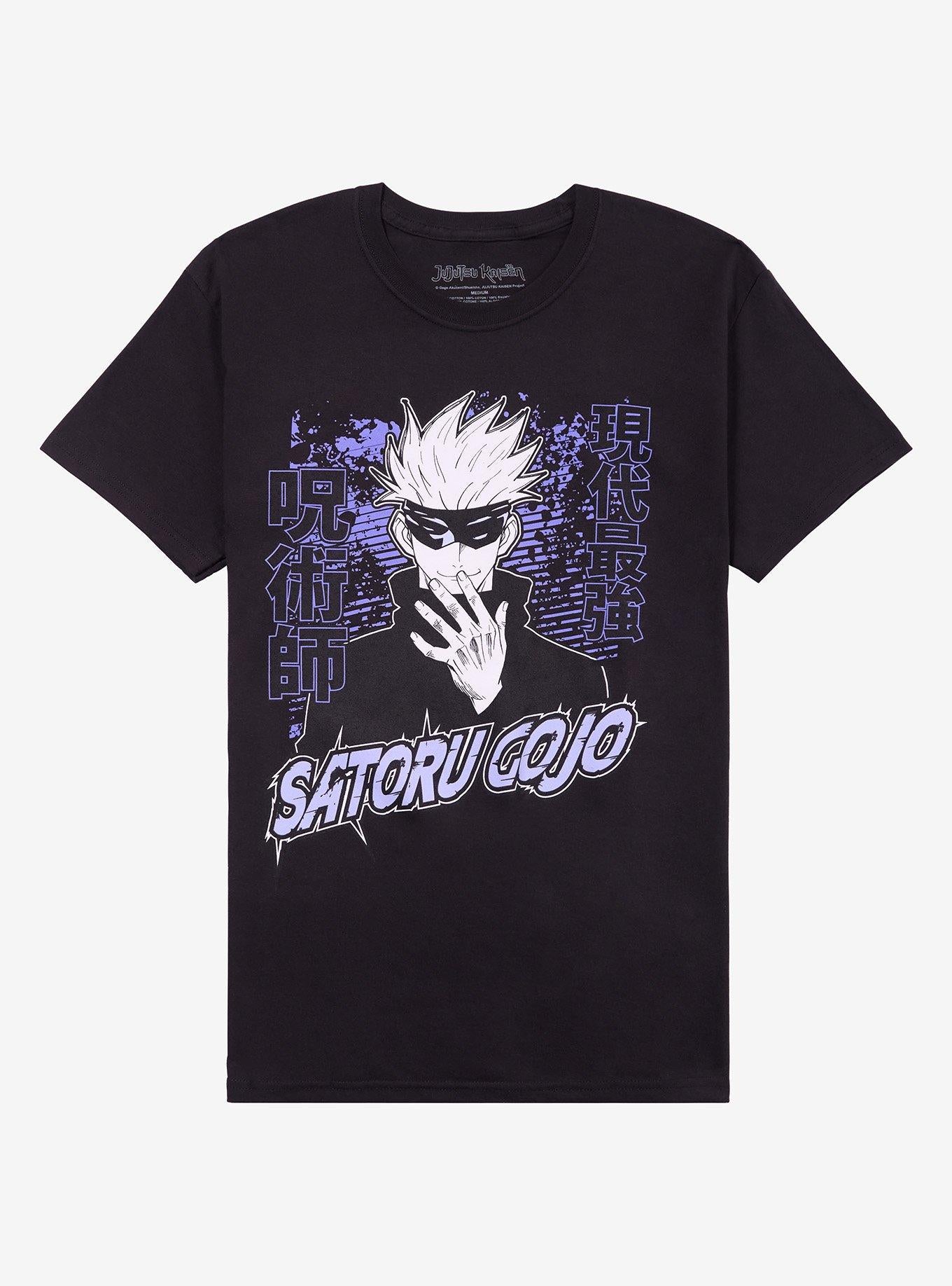 Jujutsu Kaisen Gojo Kanji T-Shirt | Trending Graphic Tee For Fans