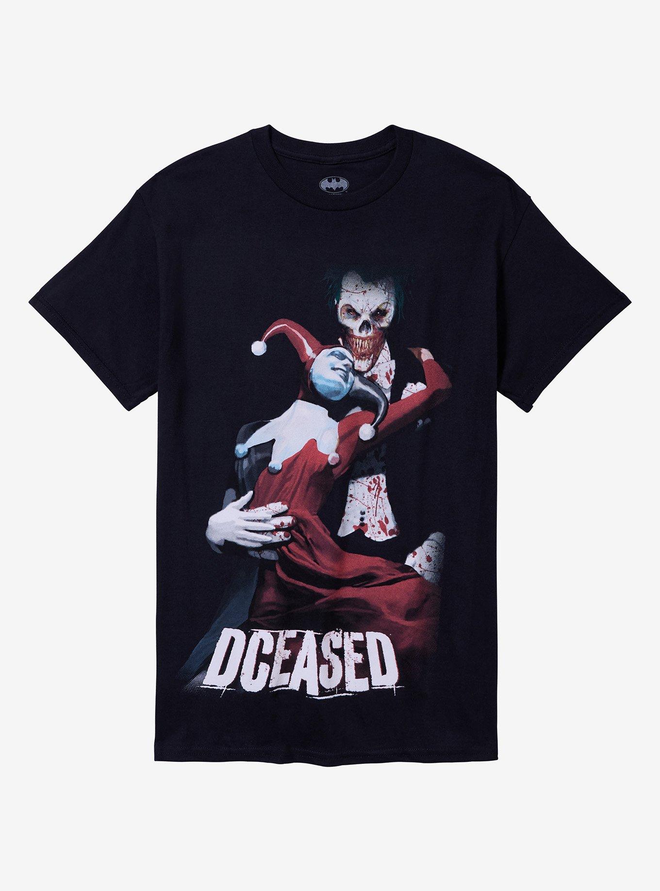 DC Comics Batman DCeased Joker & Harley Quinn T-Shirt | Trending Graphic Tee For Fans