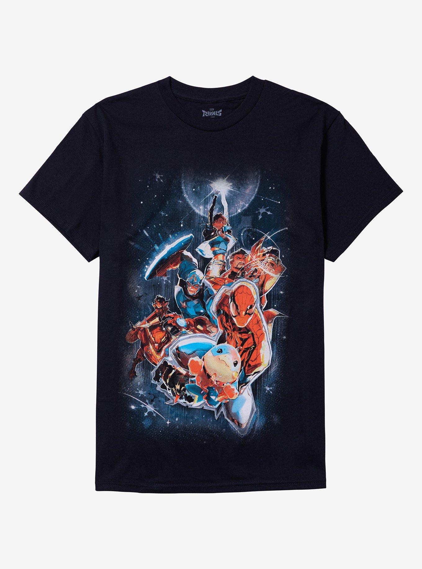 Marvel Rivals Group Art By Tokitokoro T-Shirt | Trending Graphic Tee For Fans