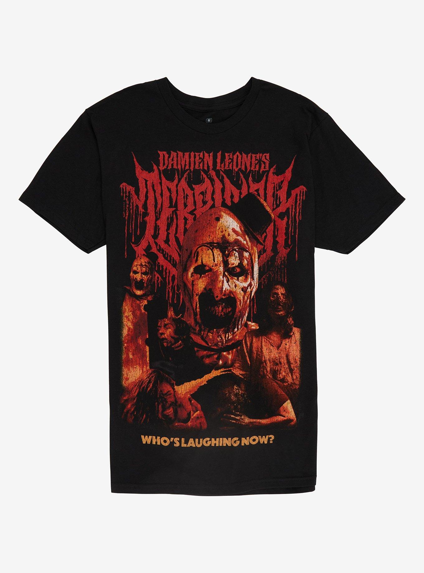 Terrifier Metal Collage T-Shirt | Trending Graphic Tee For Fans