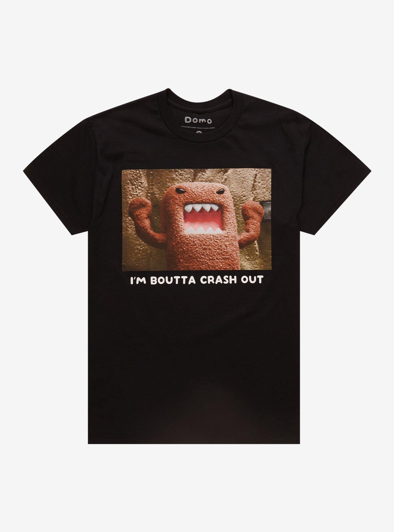 Domo Crash Out T-Shirt | Trending Graphic Tee For Fans