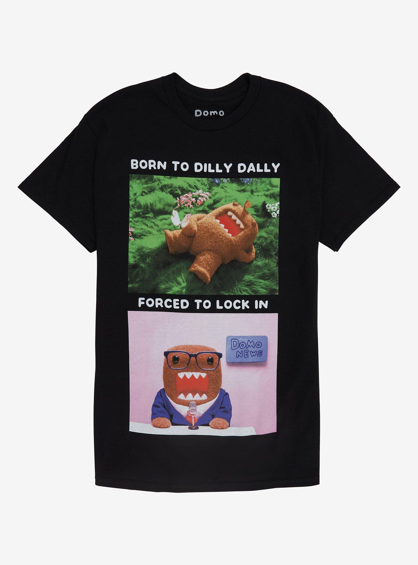 Domo Dilly Dally & Lock In T-Shirt | Trending Graphic Tee For Fans