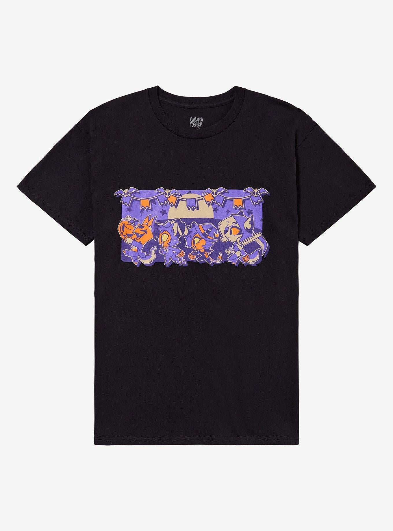 Helluva Boss Chibi Character Halloween T-Shirt | Trending Graphic Tee For Fans