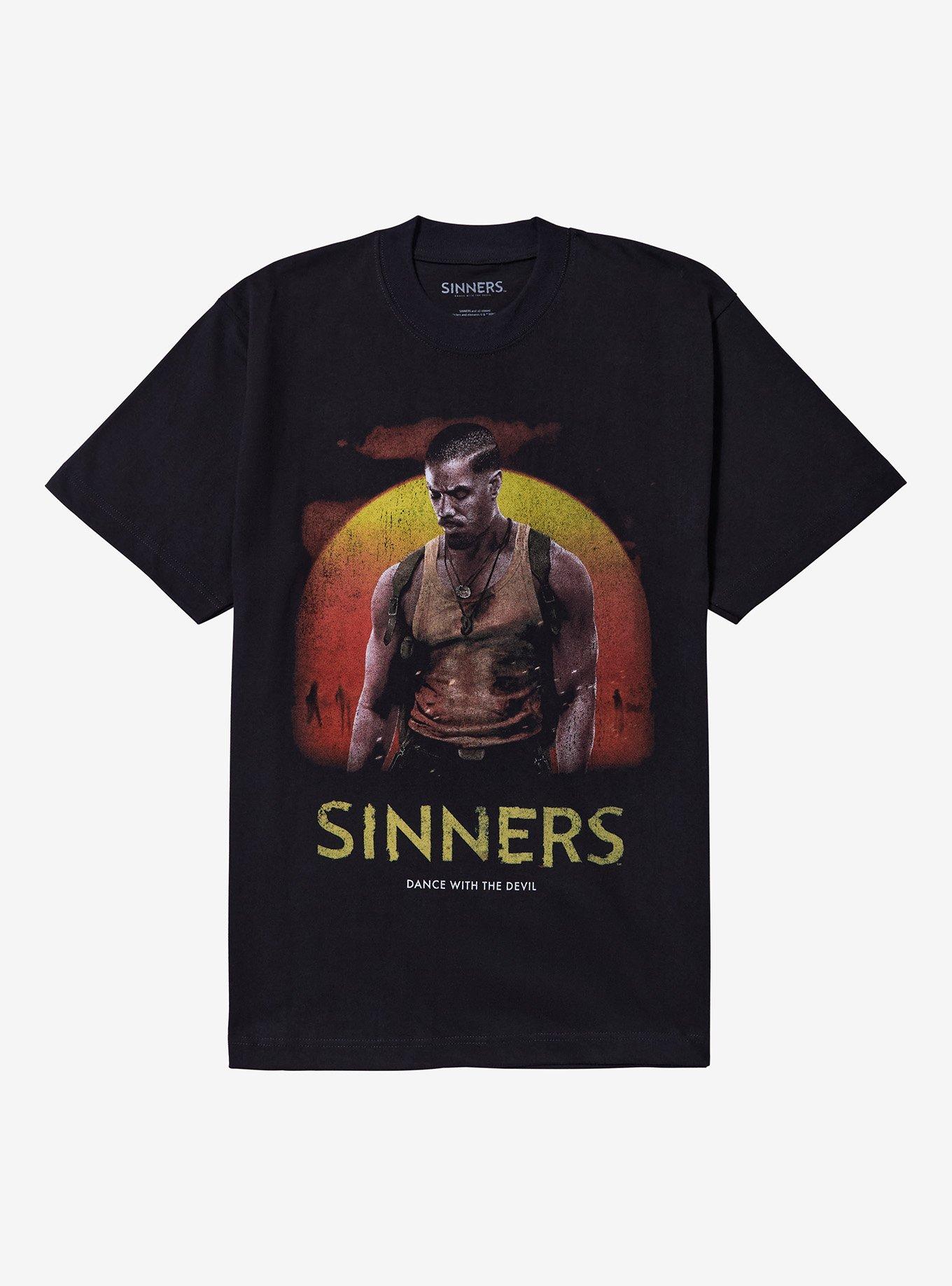 Sinners Poster Heavyweight T-Shirt | Trending Graphic Tee For Fans