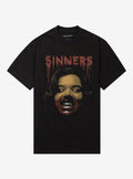 Sinners Vampire Mary Heavyweight T-Shirt | Trending Graphic Tee For Fans