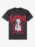 BlackCraft Lucipur Red Pentagram T-Shirt | Trending Graphic Tee For Fans