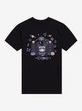 Kuromi's Mischief Mansion Puff Print T-Shirt | Trending Graphic Tee For Fans